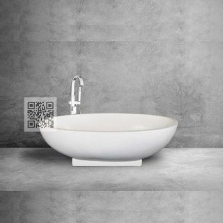 BTZ09 Terrazzo Bathtub – Minimalist & Luxurious Stone Bath