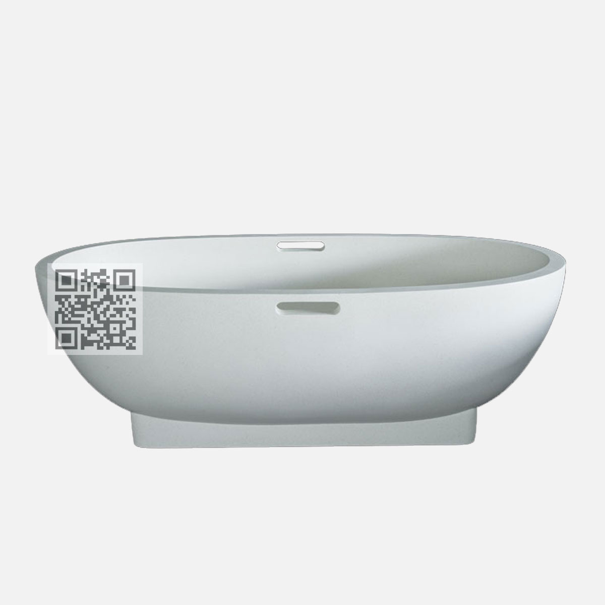 BTZ11 Terrazzo Bathtub – Elegant Freestanding Stone Bath - Image 3